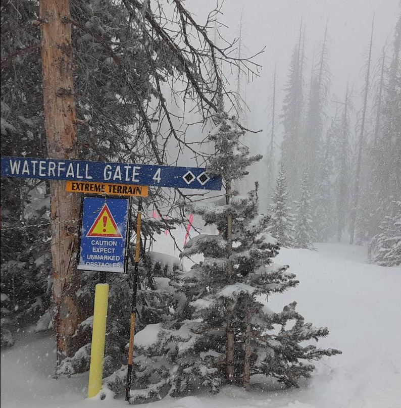 Watetrfall Gate 4 at Wolf Creek