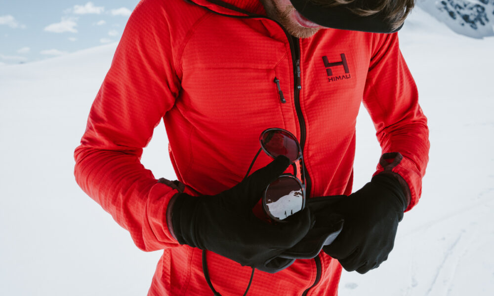 Man Using Ombraz Sunglasses