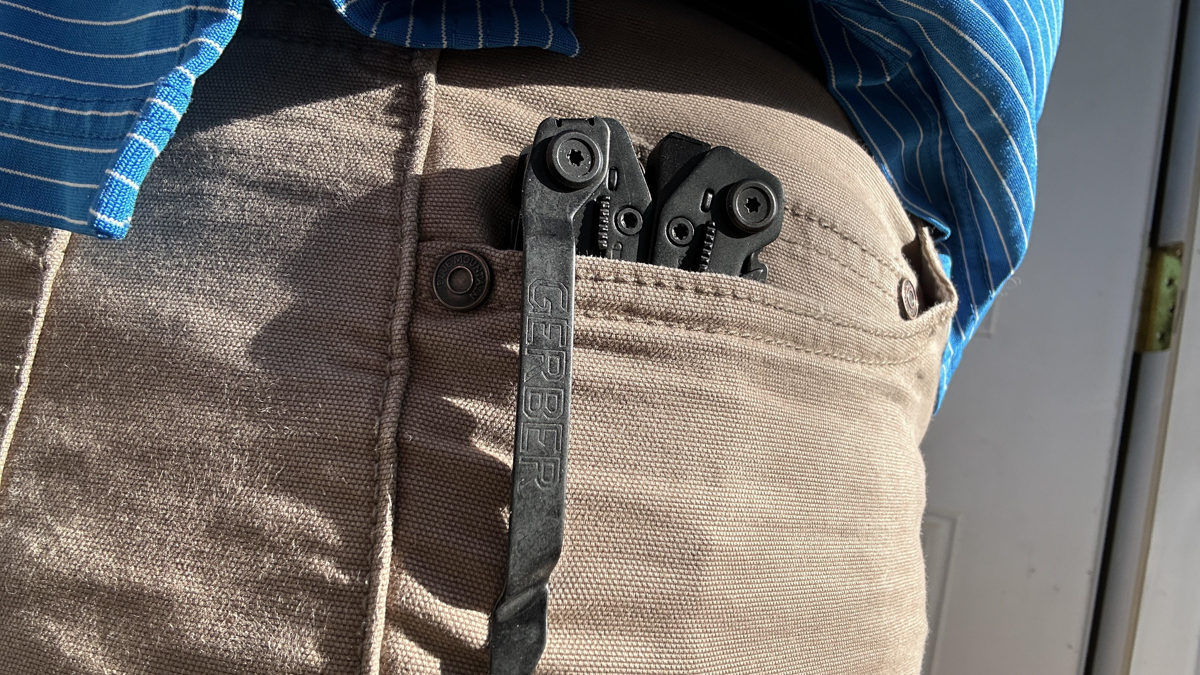 Wearing the Gerber NXT Tool