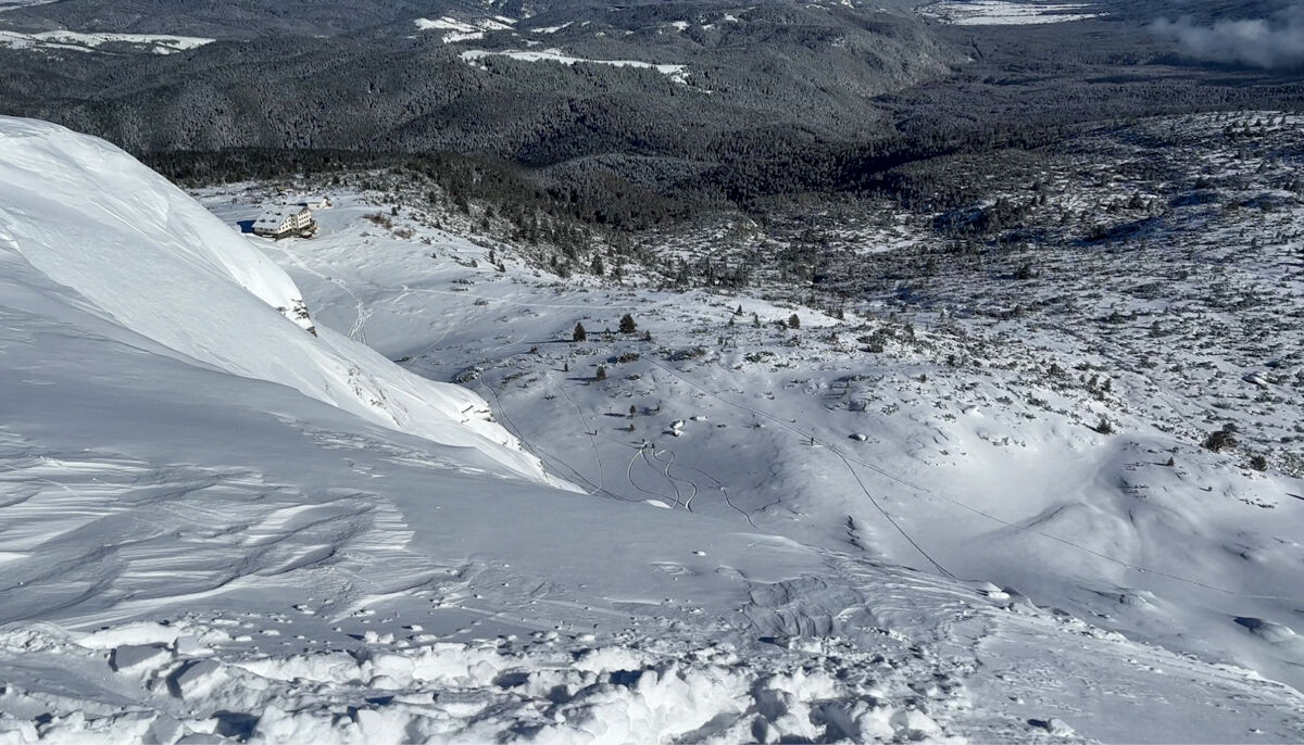 Skiing Rita Lake Bulgaria