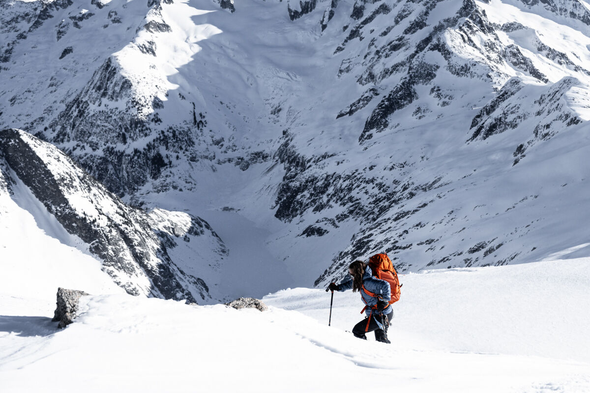 Women Ski Touring
