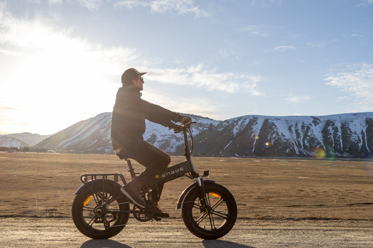 ENGWE Engine Pro 2.0 E-Bike on the Elk Refuge