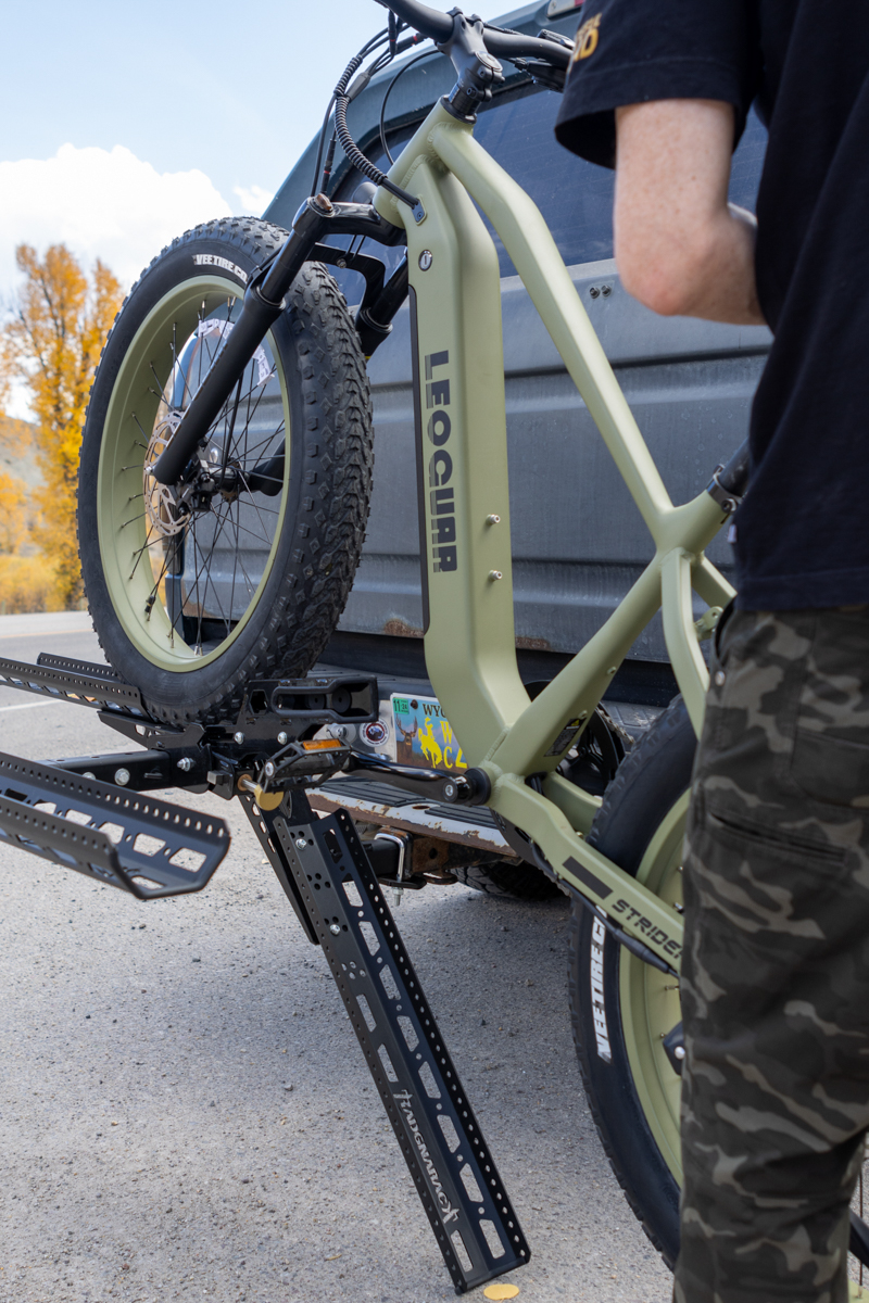 Loading Bikes Up and Down