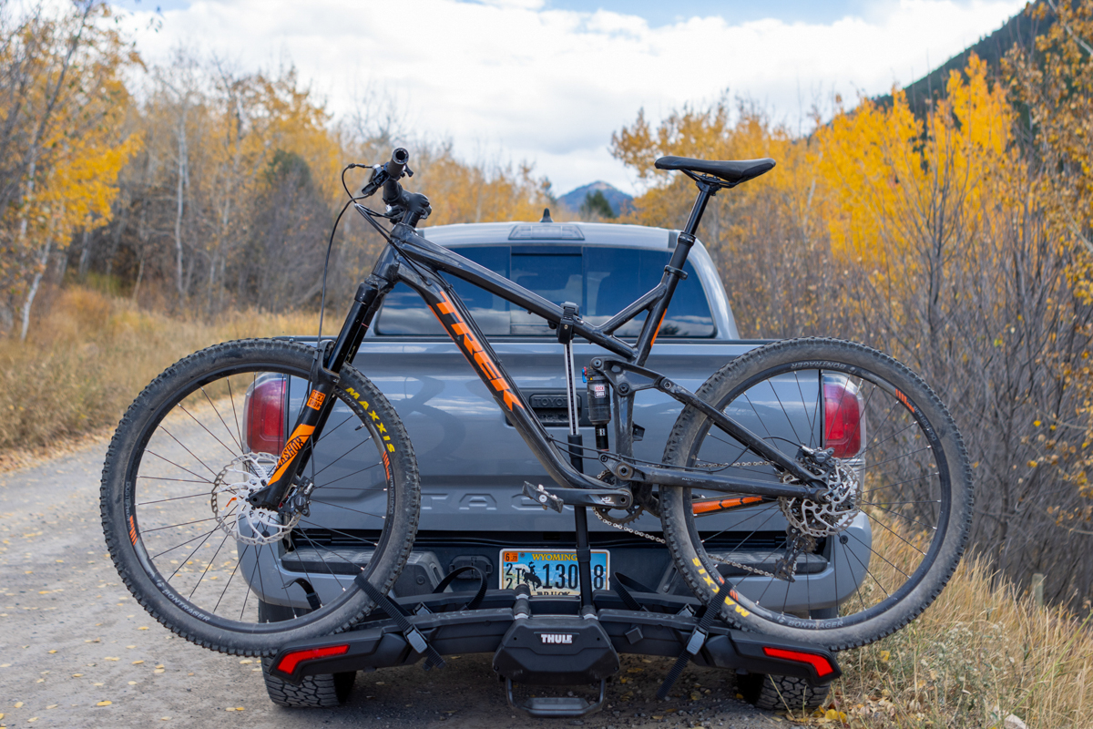 E-Bike on Back of Truck