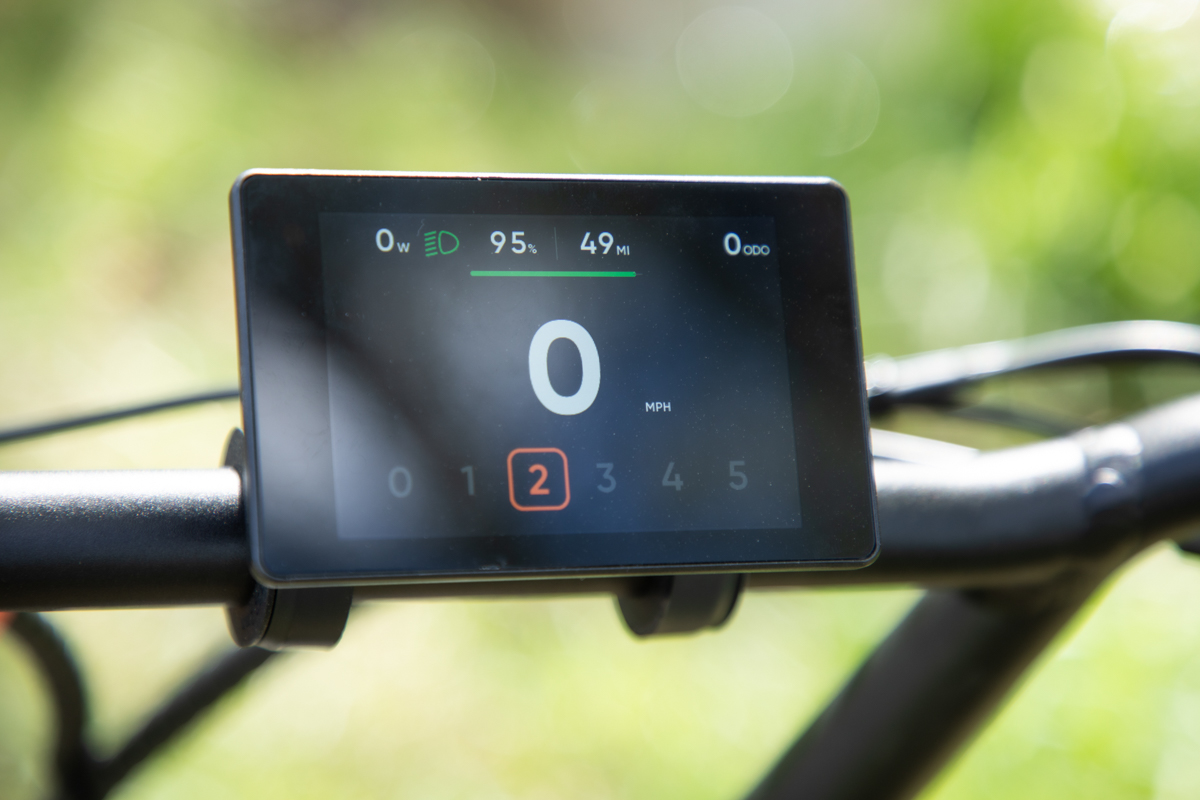 Rad Power Bikes Display