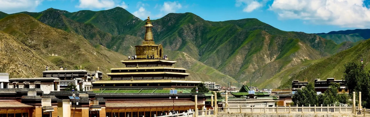Gansu Province Labrang Monastery China