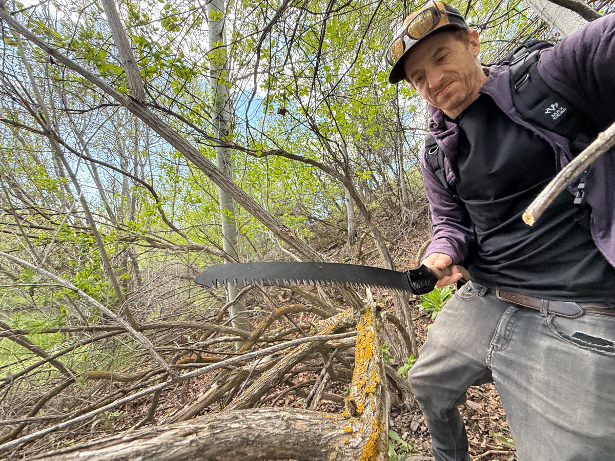 Bigger Saw for Trail Clearning