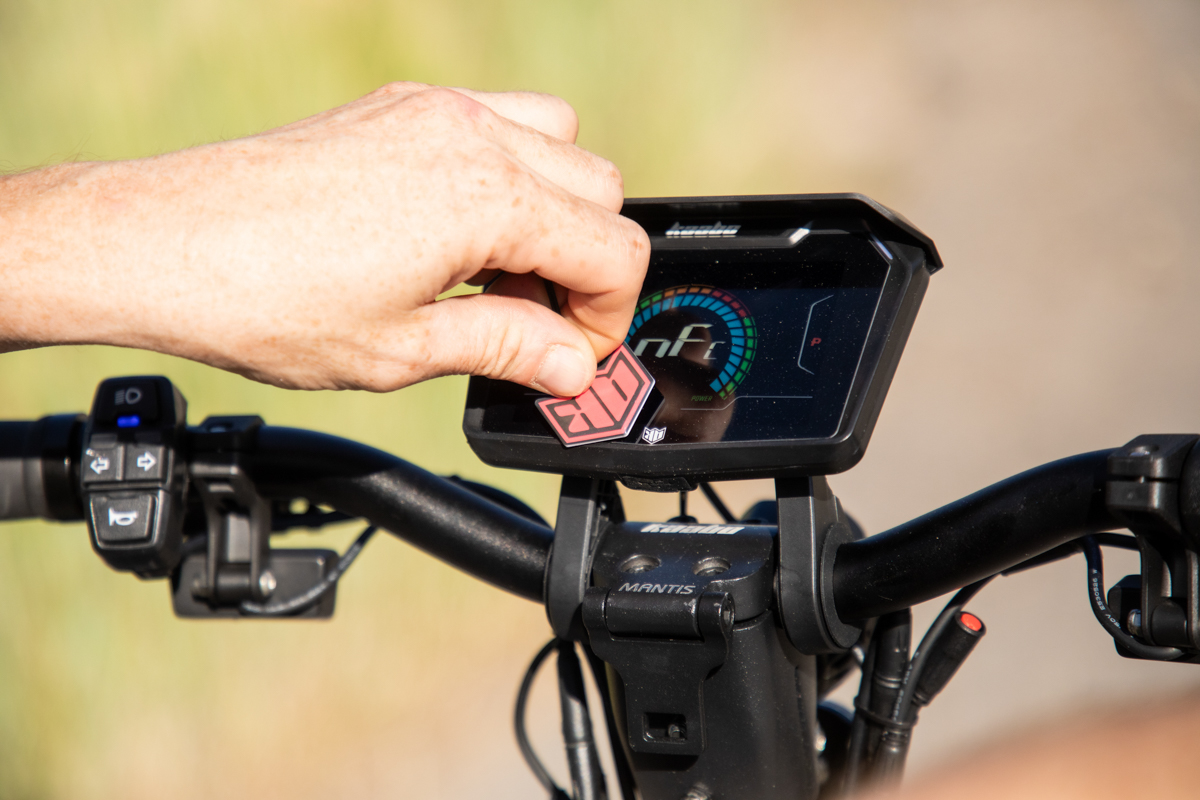 NFC Display for Scooter