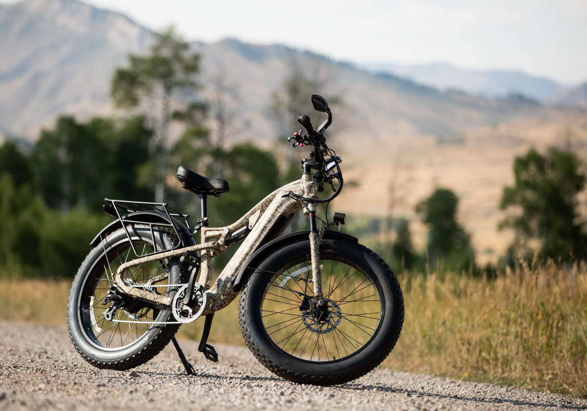 E-Bike in the Tetons