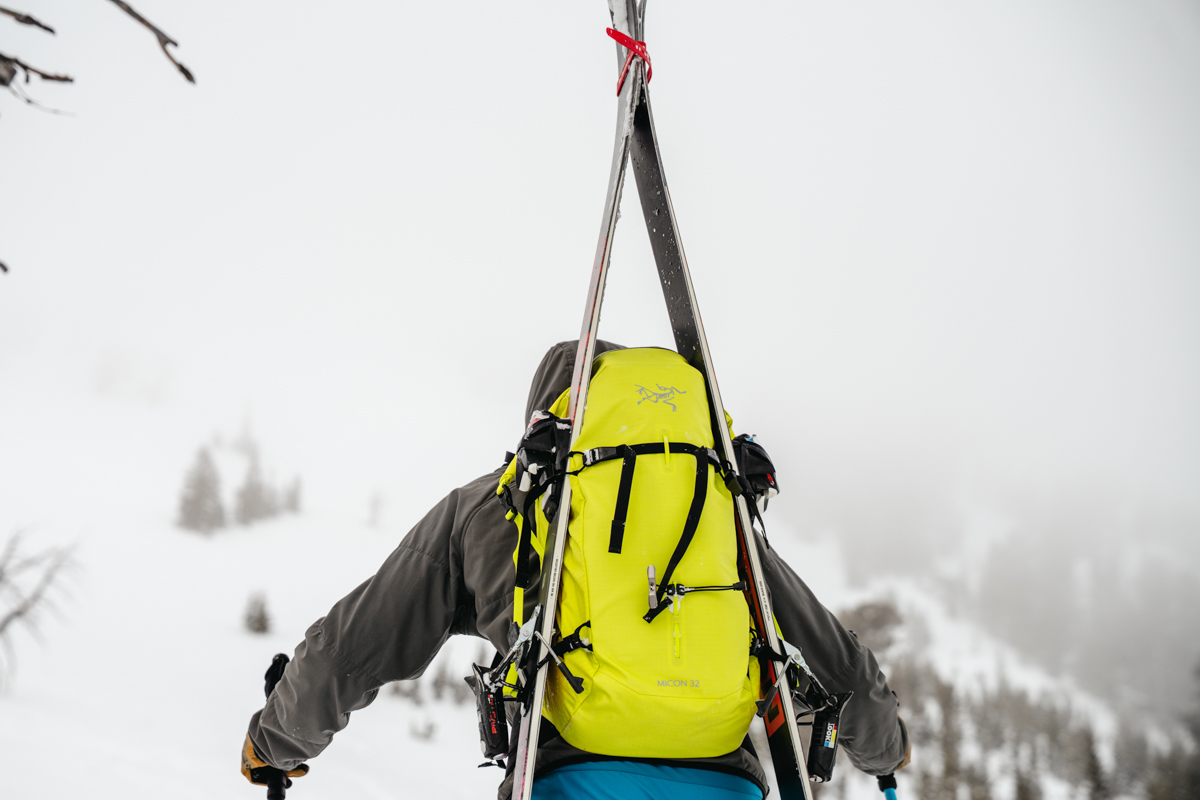 Man Climbing Mt Glory