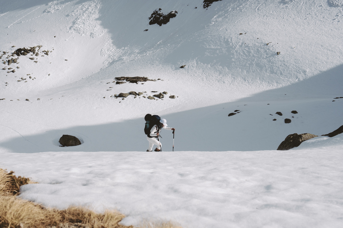 Women Touring in Base Layers