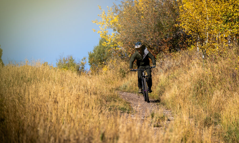 Skullcandy Push ANC Active Blast The Good Vibes Man Riding with Skullcandy Earbuds