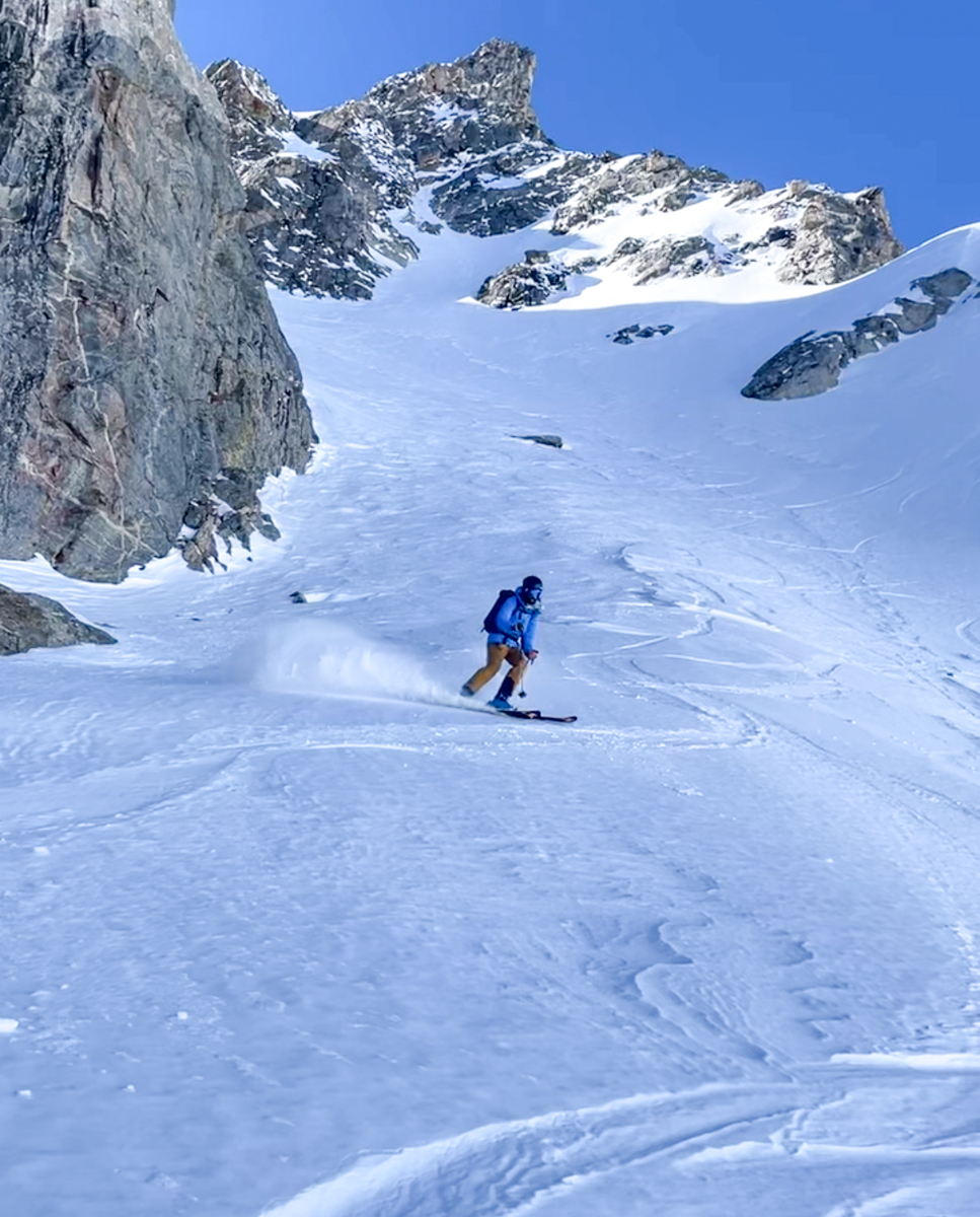 John Beye Getting After it in the Stellar 2.0 Jacket | Photo Mountain Weekly News