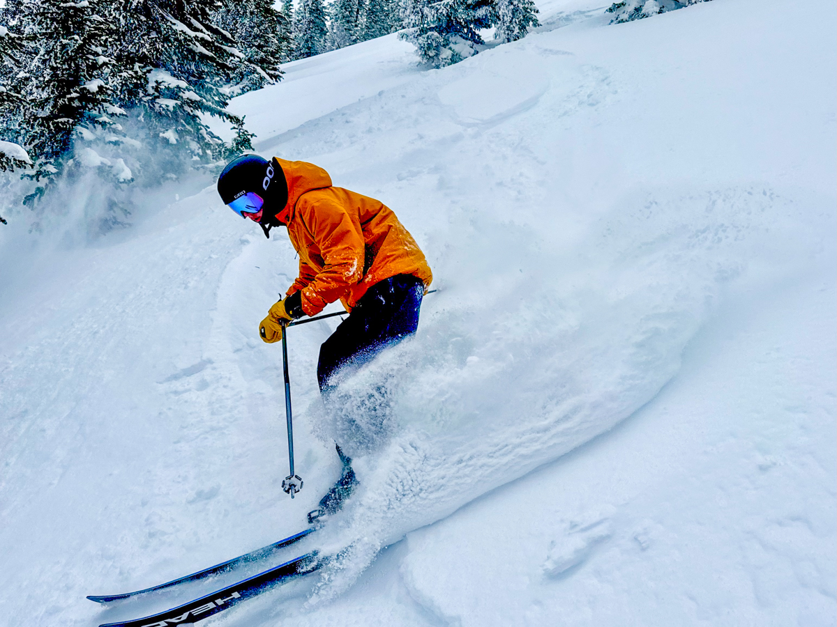 Whityn Griffin Skiing Grand Targhee Resort