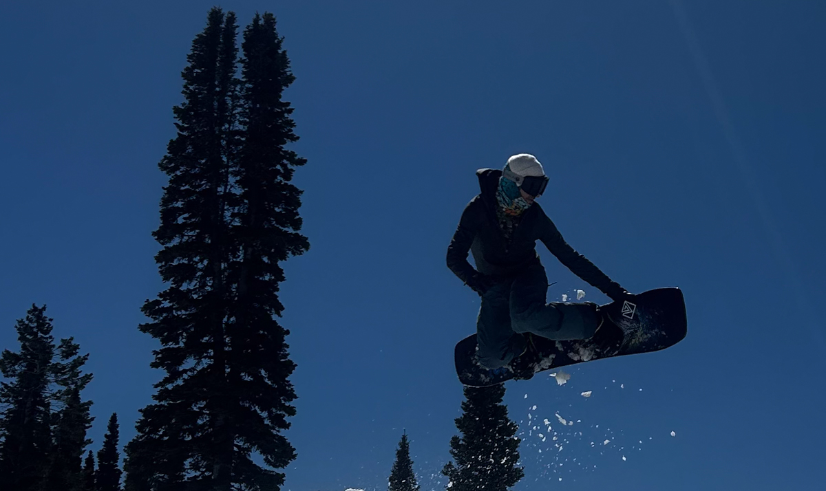 Mountain Weekly News CEO Mike Hardaker Snowboard AIR