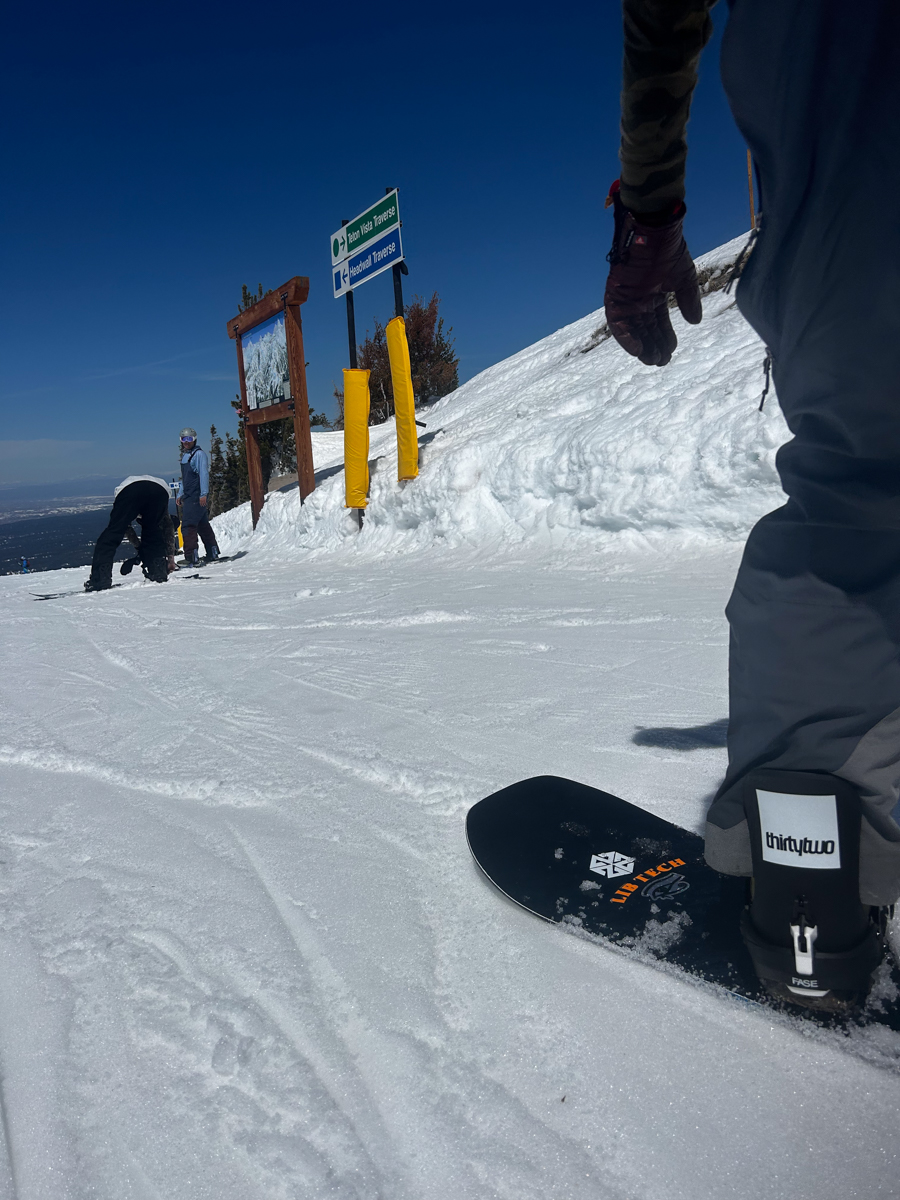 Man Using ThirtyTwo Bindings