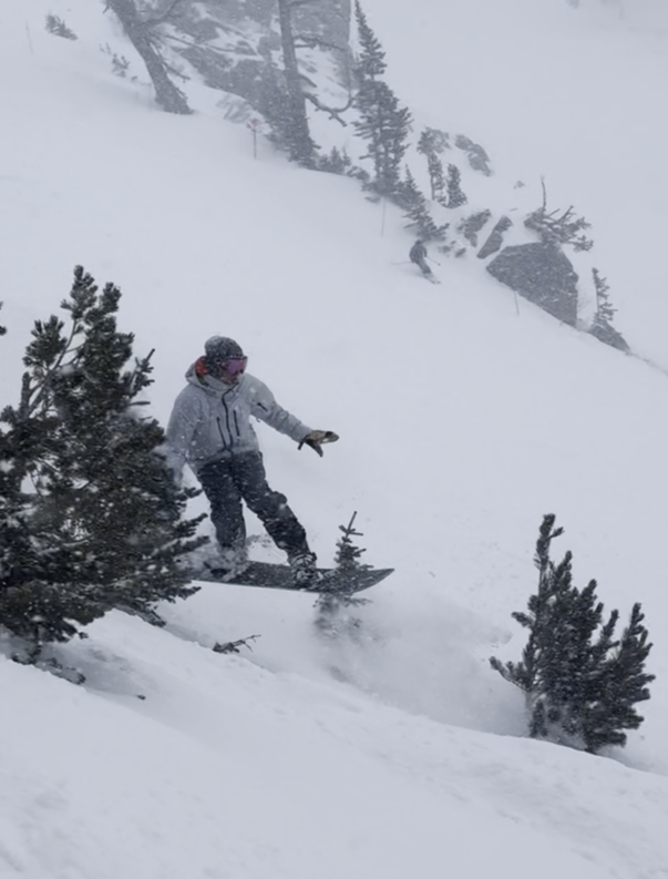 Mike Hardaker Snowboard Air