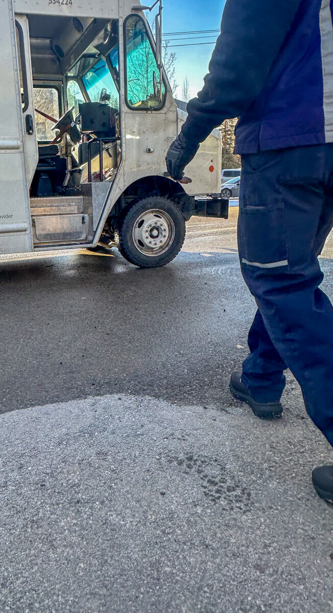 Feded Driver Walking