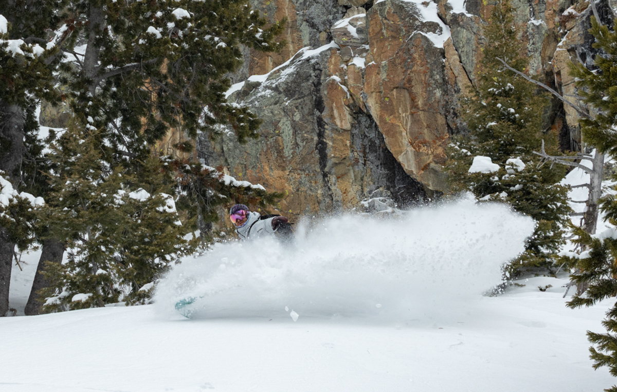 Mike Hardaker Snowboarding Jackson Hole