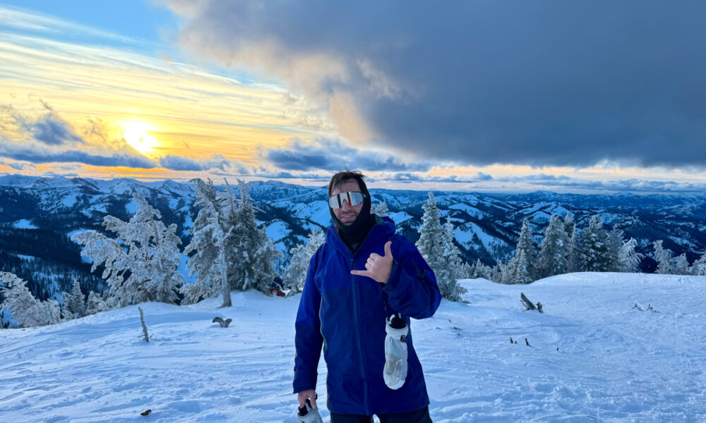 Scott Sheer Testing the POC Aspire Sunglasses
