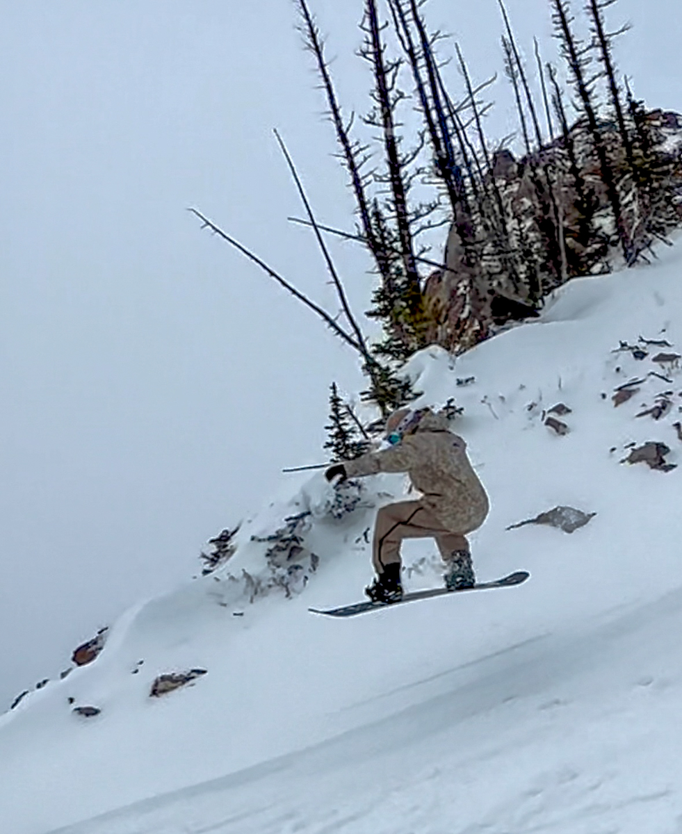 Rich Goodwin Going Full Send on the Sender XTRM | Photo Mike Hardaker Mountain Weekly News