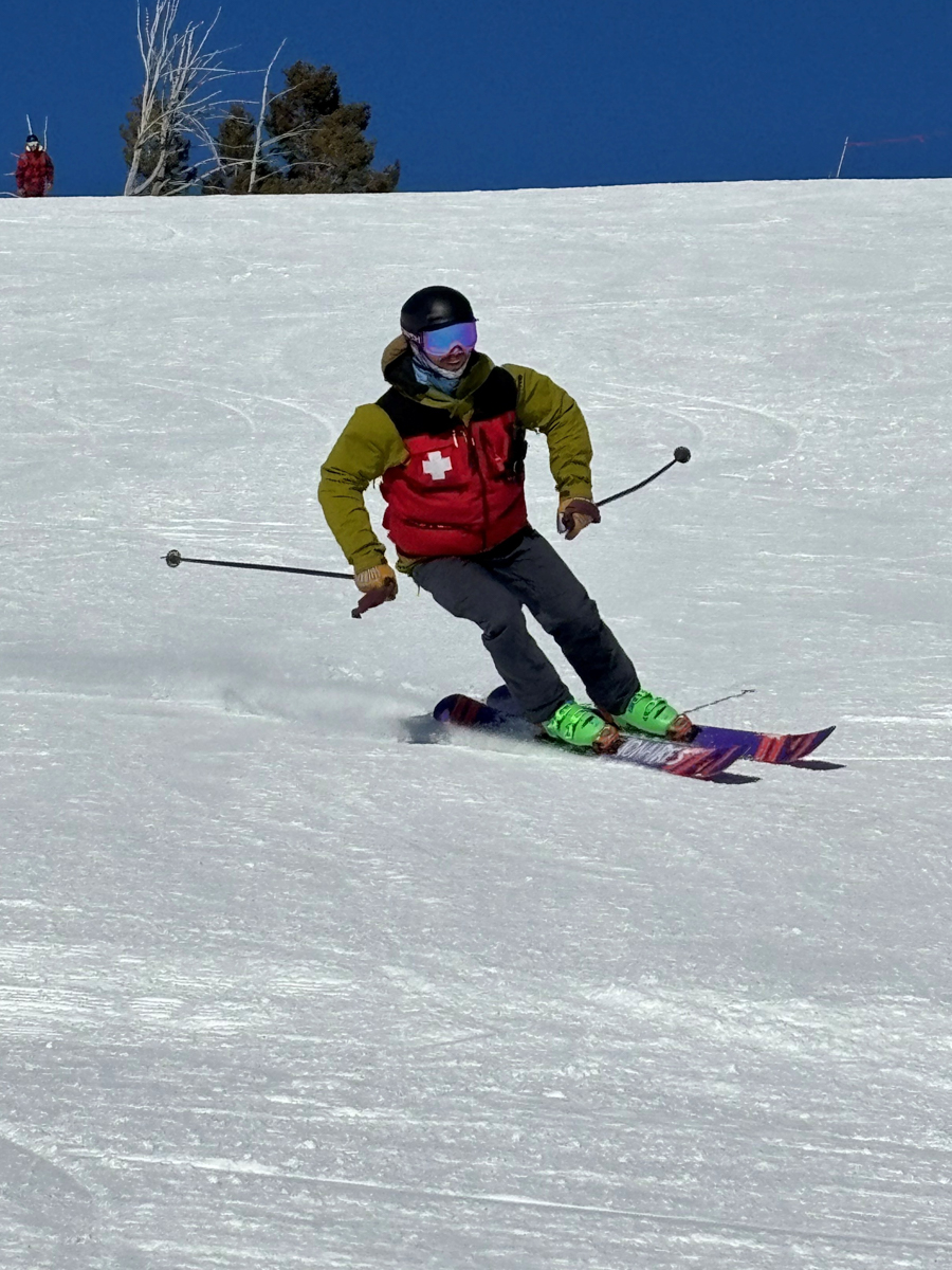 Man Working Ski Patrol