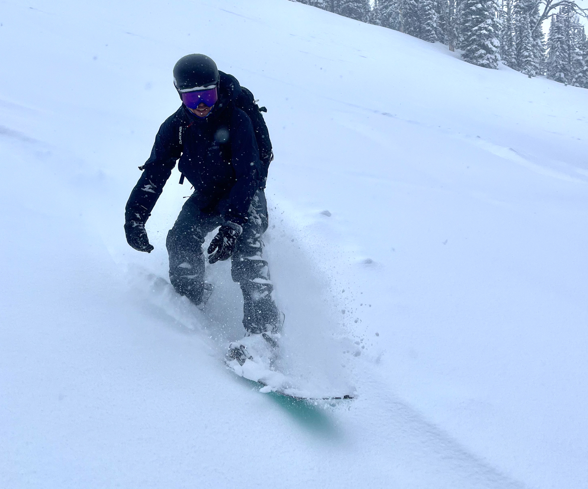 Snowboarder Having Fun Wearing Stellar Equipment 2.0 Pants
