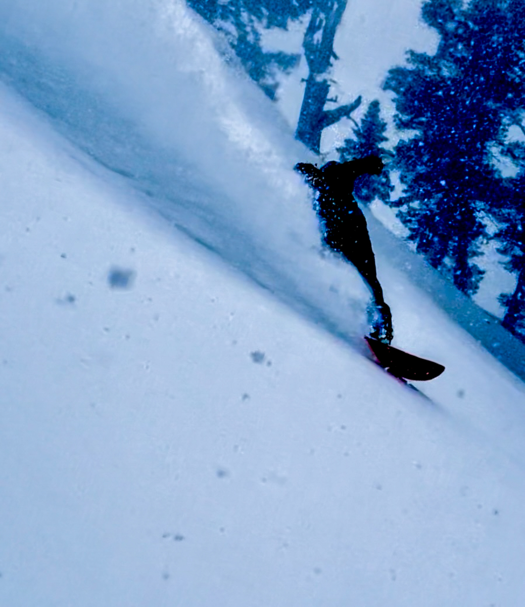 Man Shredding Powder