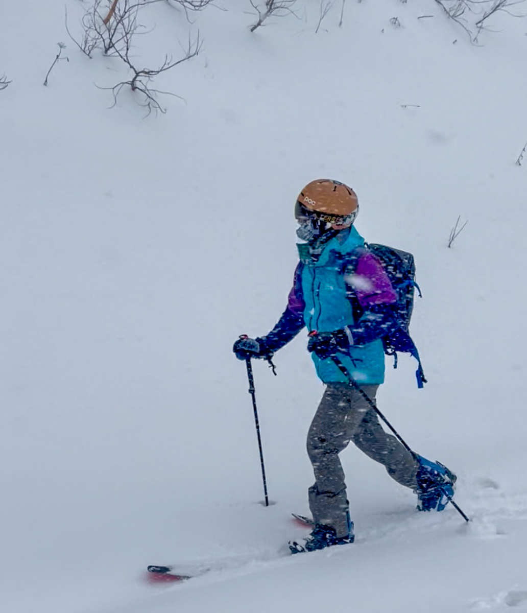 Man Touring on Union Bindings