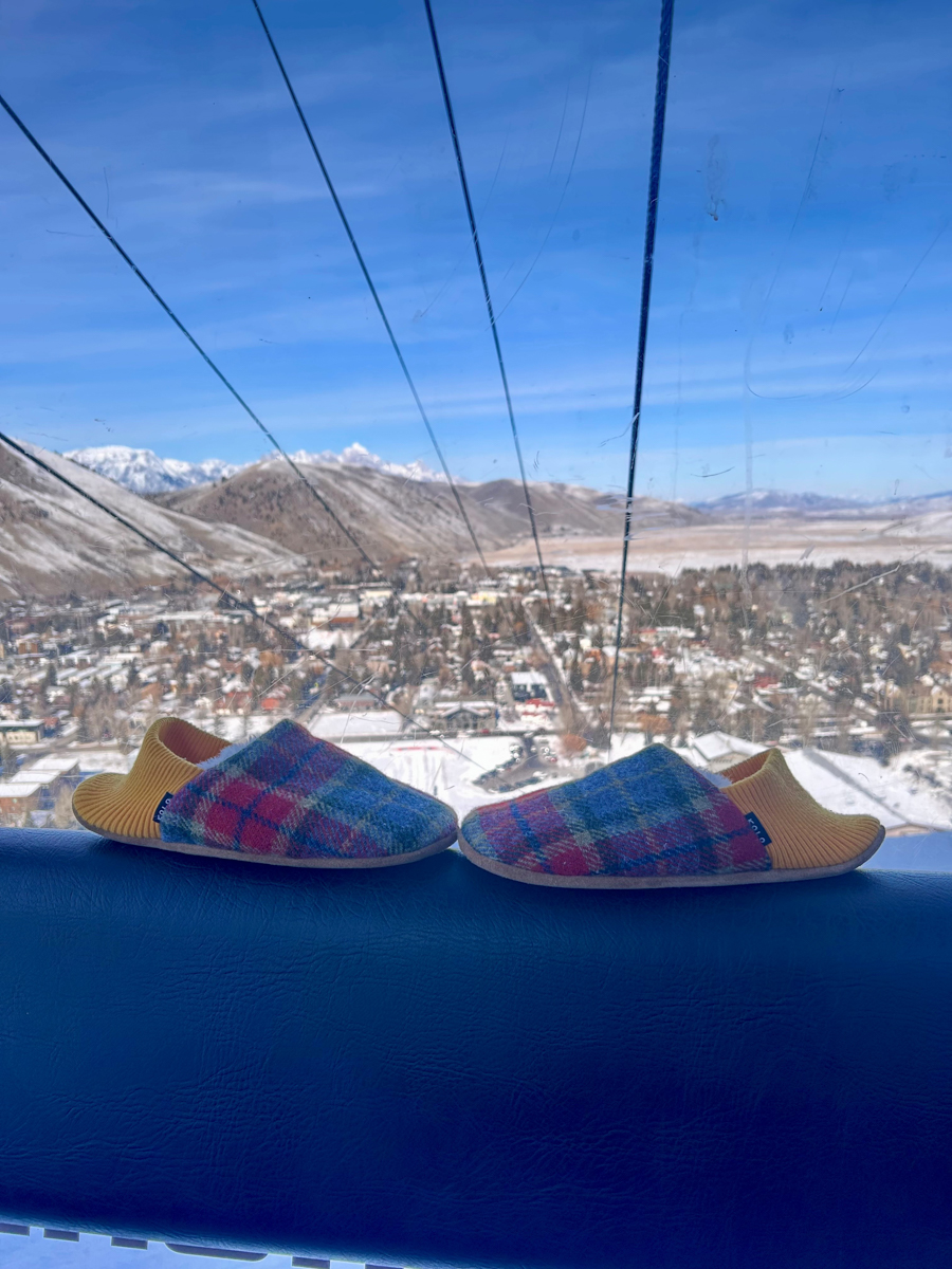 Scottish Inspired Mountain Slippers with Japanese Vibe