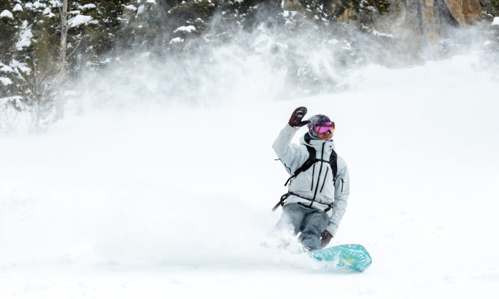 YES Pick Your Line XTRM Snowboard Review Tested in Jackson Hole by Mike Hardaker Snowboard Reviewer for Mountain Weekly News | Photo Greg Von Doersten