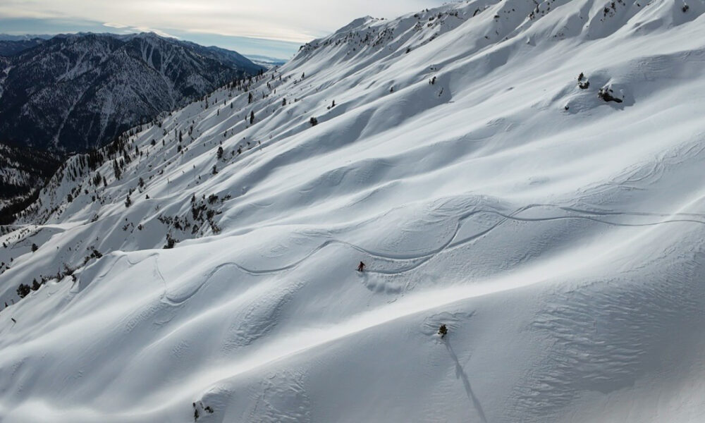 Anon Merak WaveCel helmet testing in Big Mountain Avalkanche Terrain and WaveCel technology