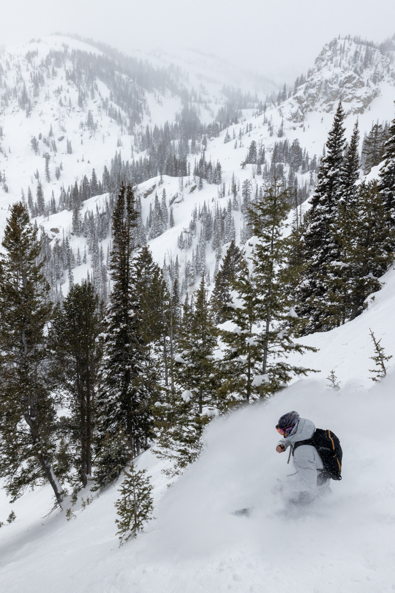Man Riding Jackson Hole