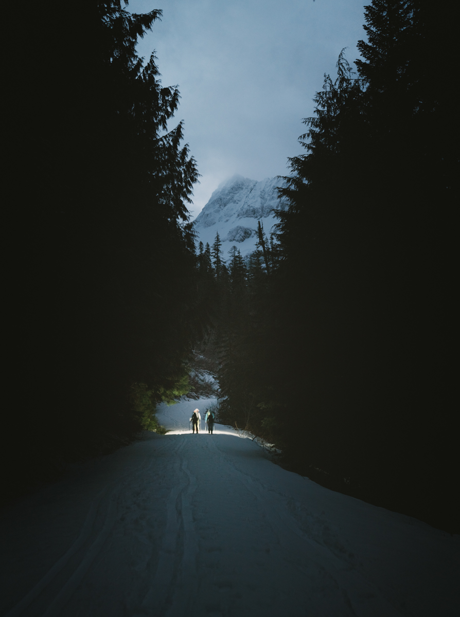 End of the Day Ski Shot