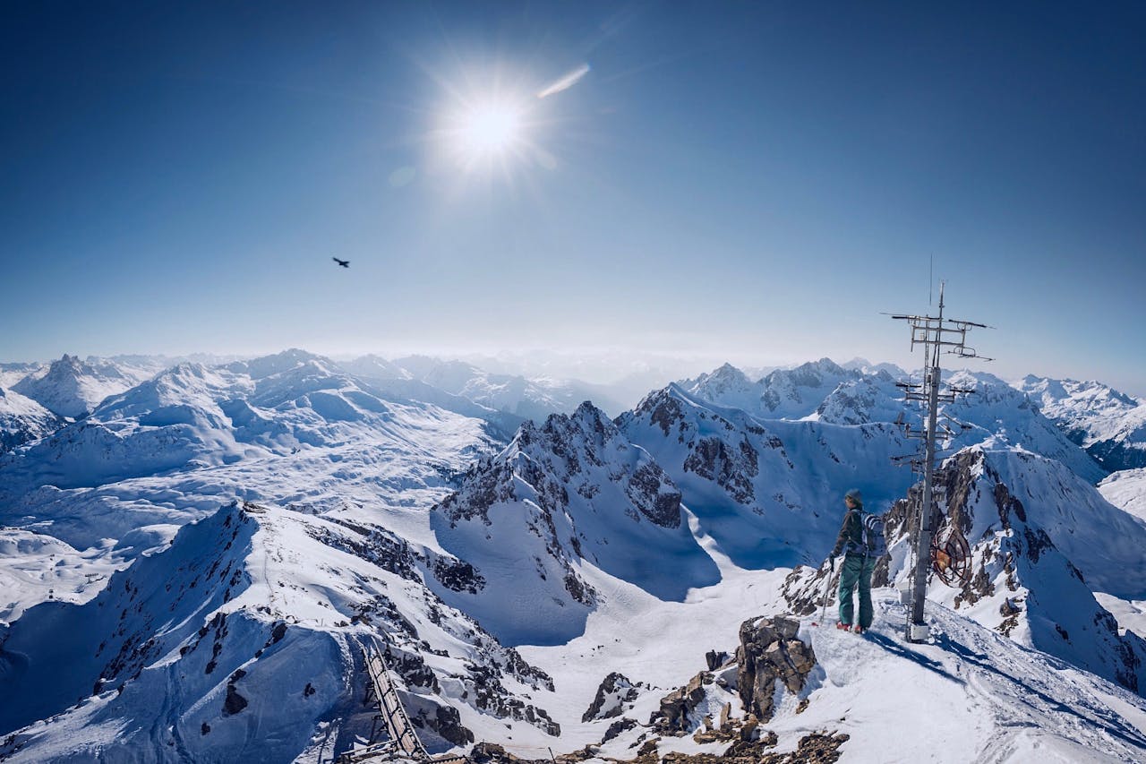 St. Anton in the Tyrolean Alps