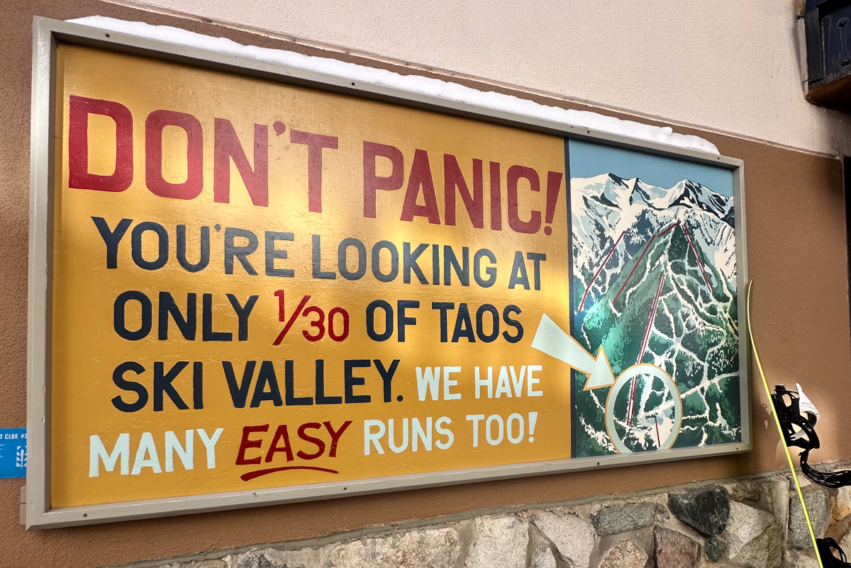 Taos World Famous Sign