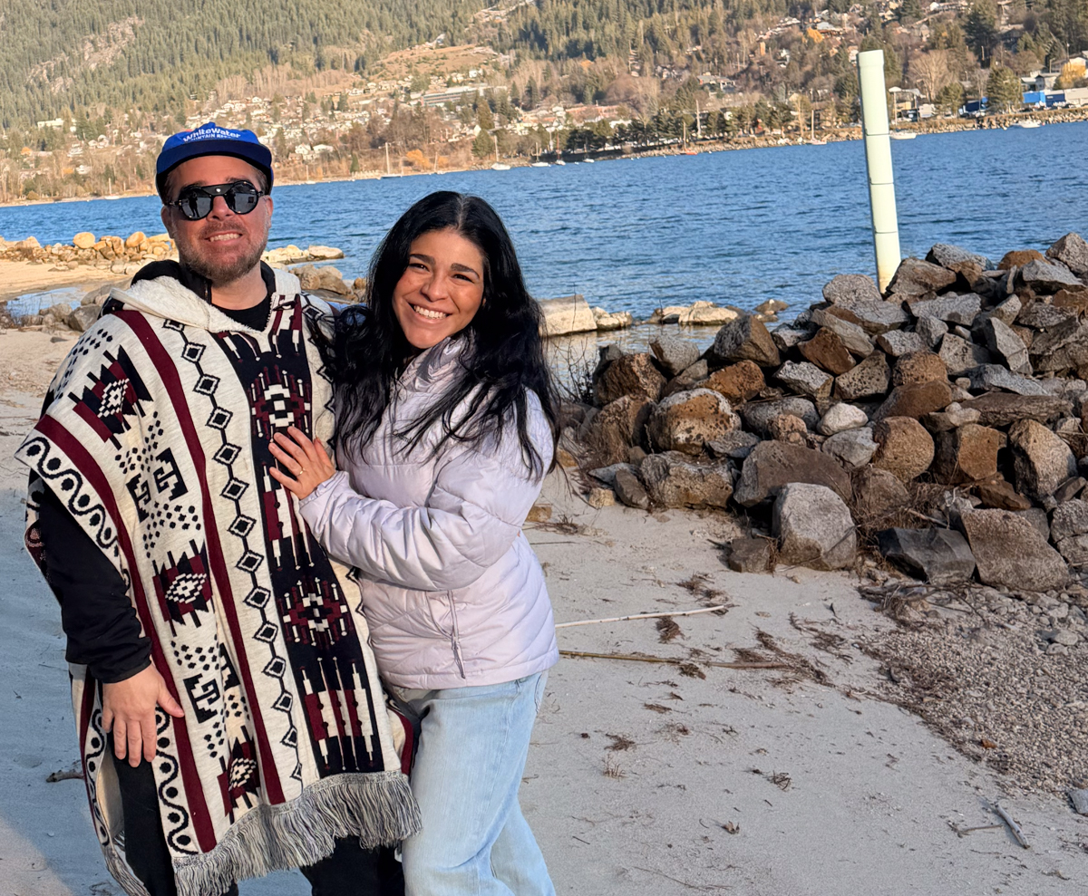 Wearing Sunglasses in the Mountains
