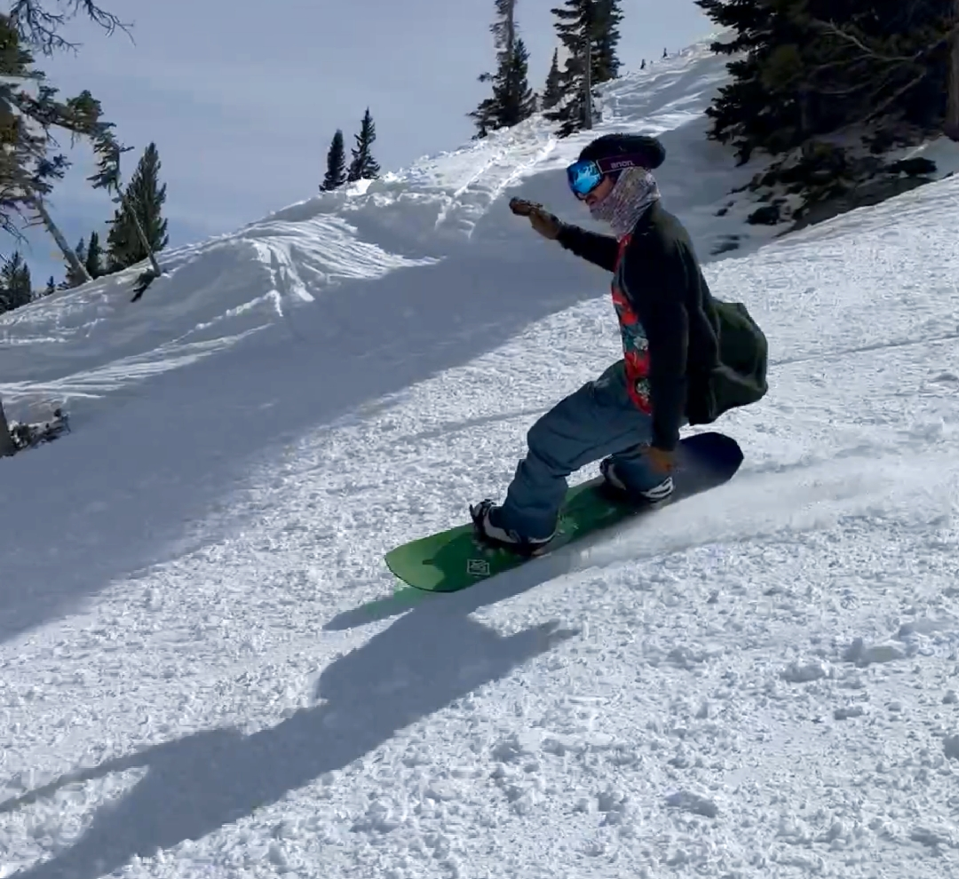 Mountain Weekly Nes CEO Testing Snowboards