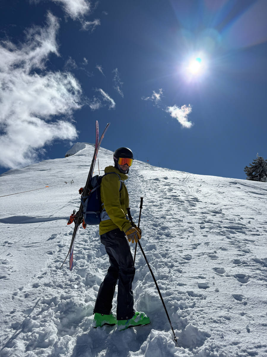 Man Hiking Wearing Patagonia Backpack