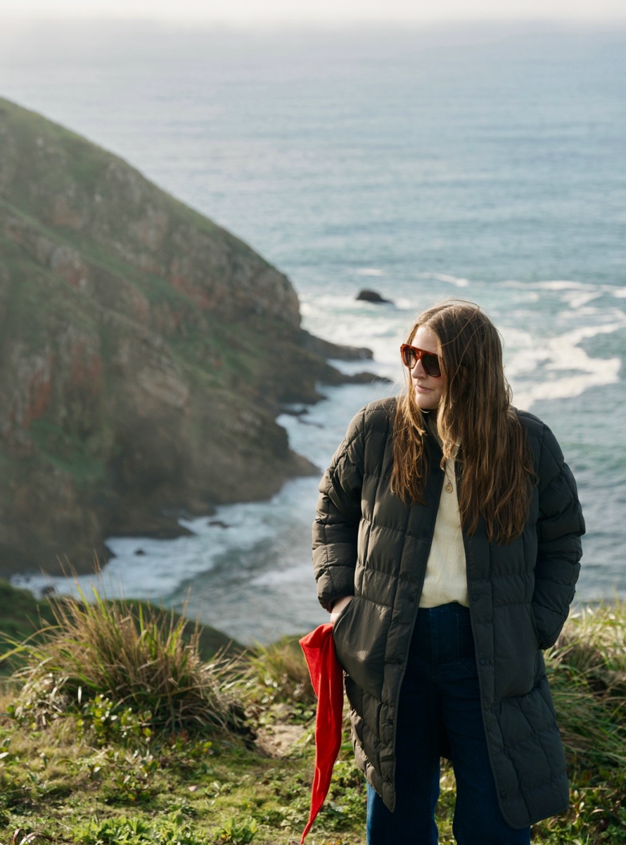 Kirsys Modeling the Lapwing Puffer | Photo Savannah Vance Mountain Weekly News
