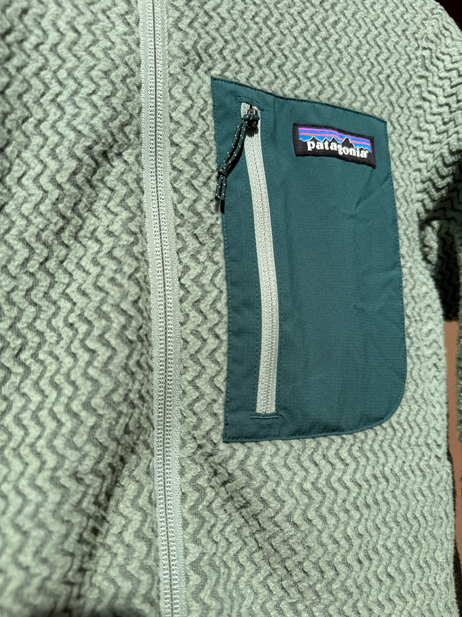 Patagonia R1 Air Women’s Hoody zippered chest pocket for trail essentials
