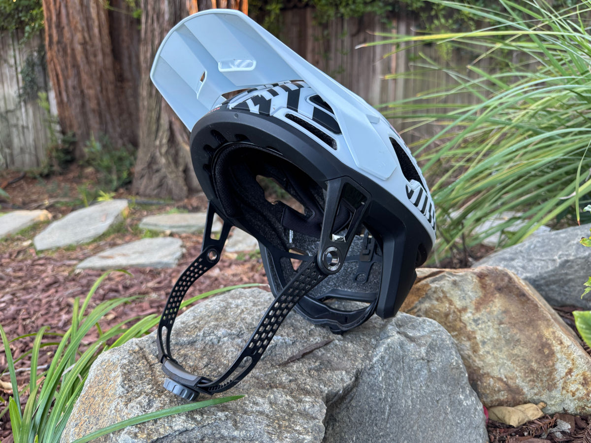RLS Helmet Features (sitting on top of the helmet’s inner shell) are hundreds of tiny polyurethane ‘bearings.