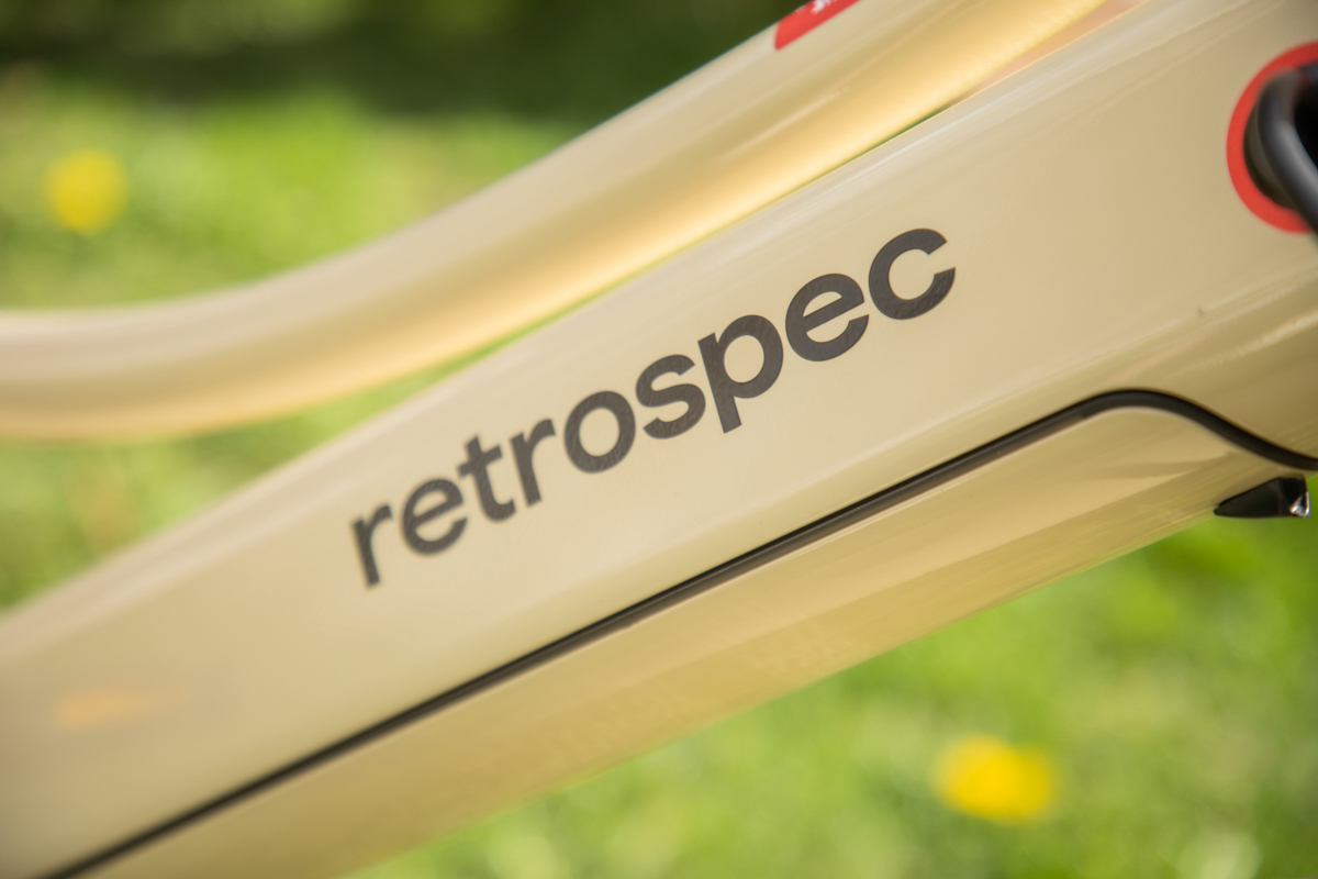 The Retrospec Beaumont Rev+ commuter e-bike UL Certified Battery Tucks Into the Frame