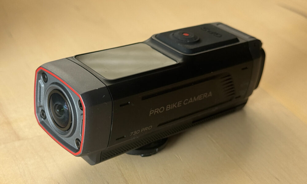 AKEEYO AKY-730PRO 4K bike camera close-up product photo