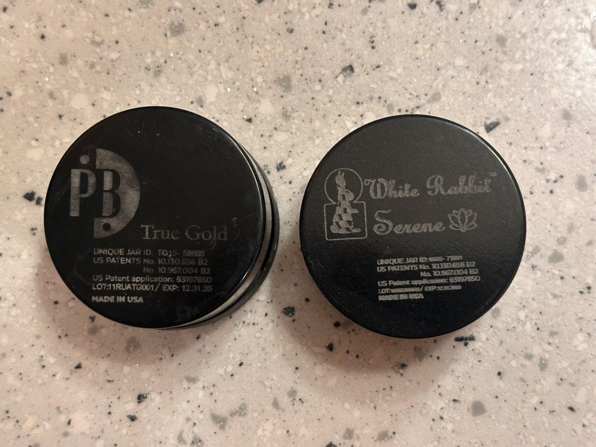 Pürblack True Gold and White Rabbit Serene shilajit resin products tested for wellness and recovery