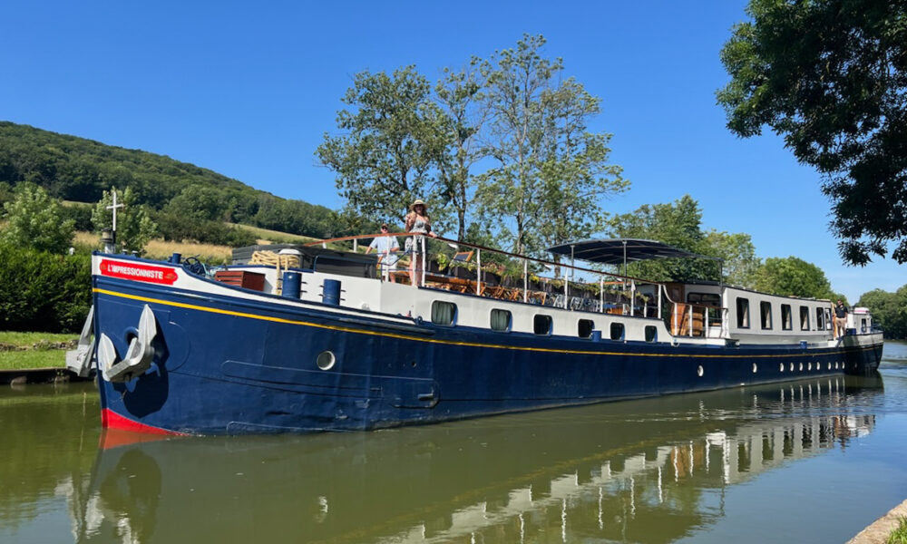European Waterways L’Impressionniste on the journey